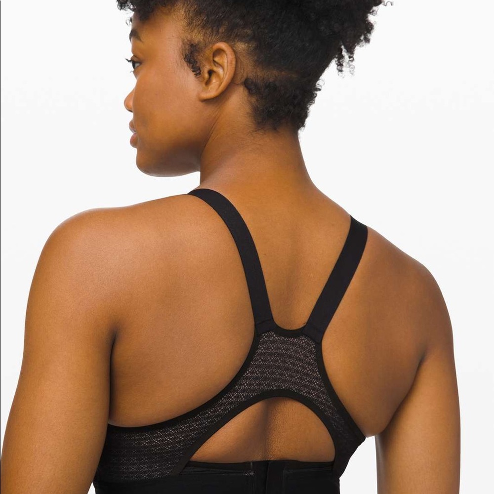 Lululemon Women's Awake To Lace Stretch Wire Free Bra Size 34C - Black/B… - Picture 4 of 6